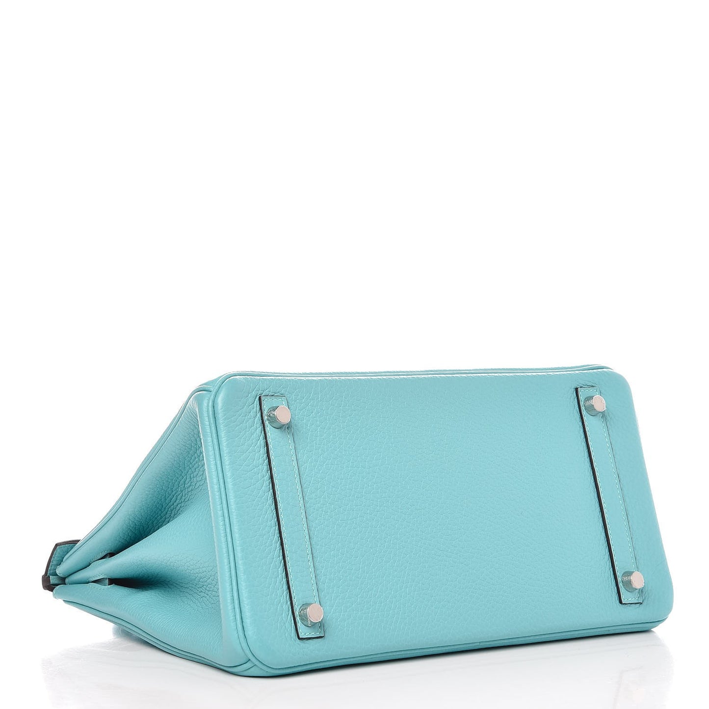 Taurillon Clemence Birkin 30 Bleu Atoll