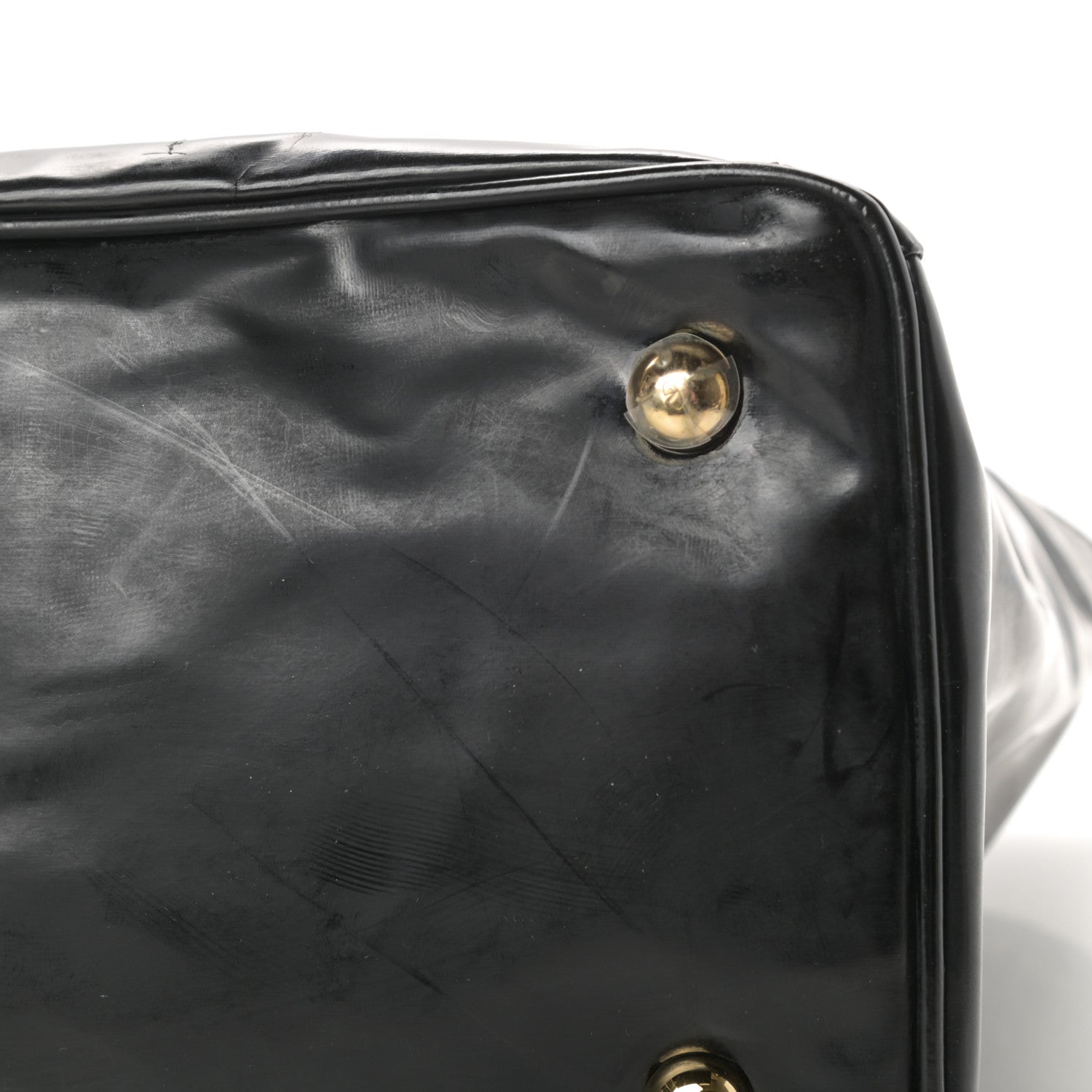 Valentino Garavani Patent Lacca Bow Tote Black 10 of 15