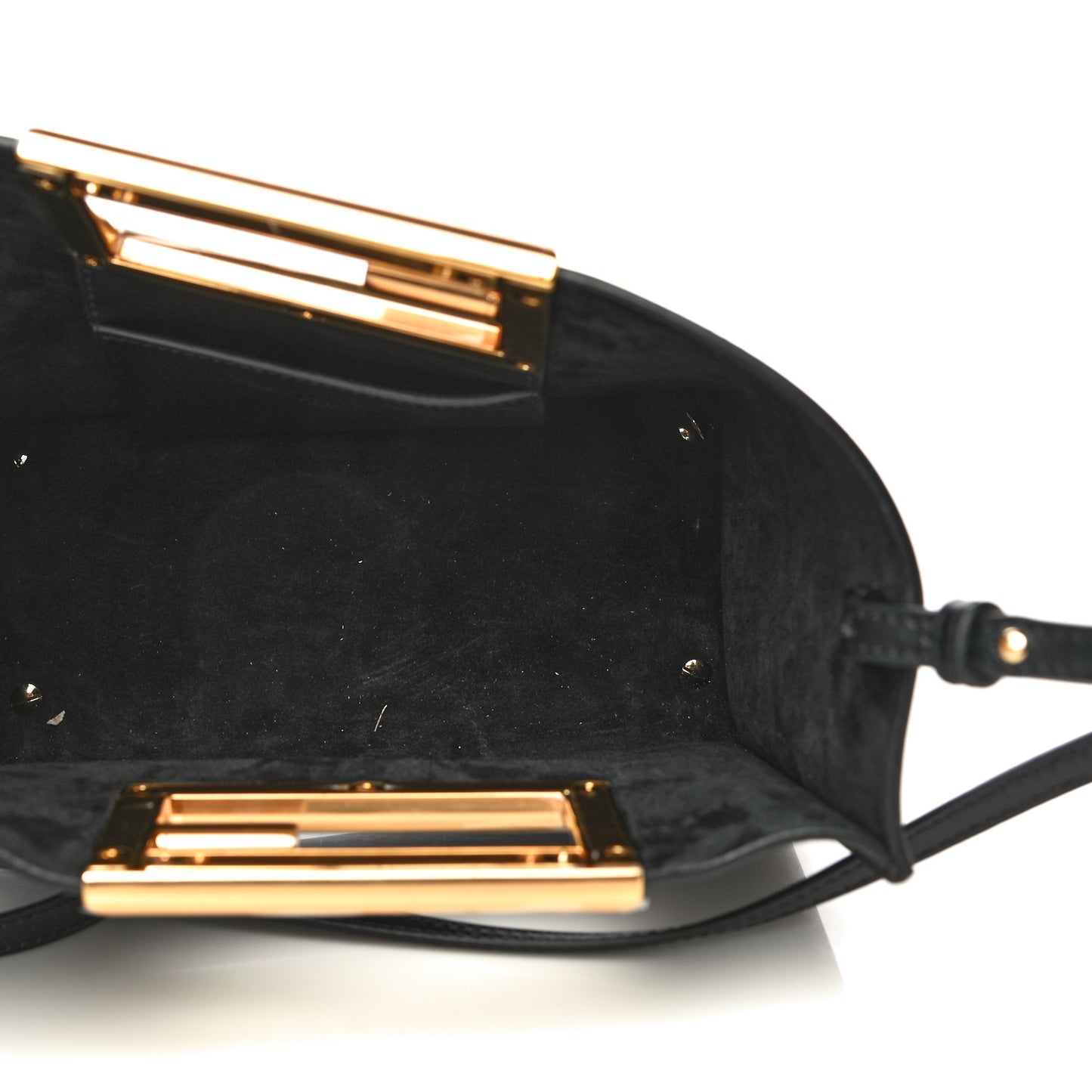 Vitello King Small Fendi Way Tote Black