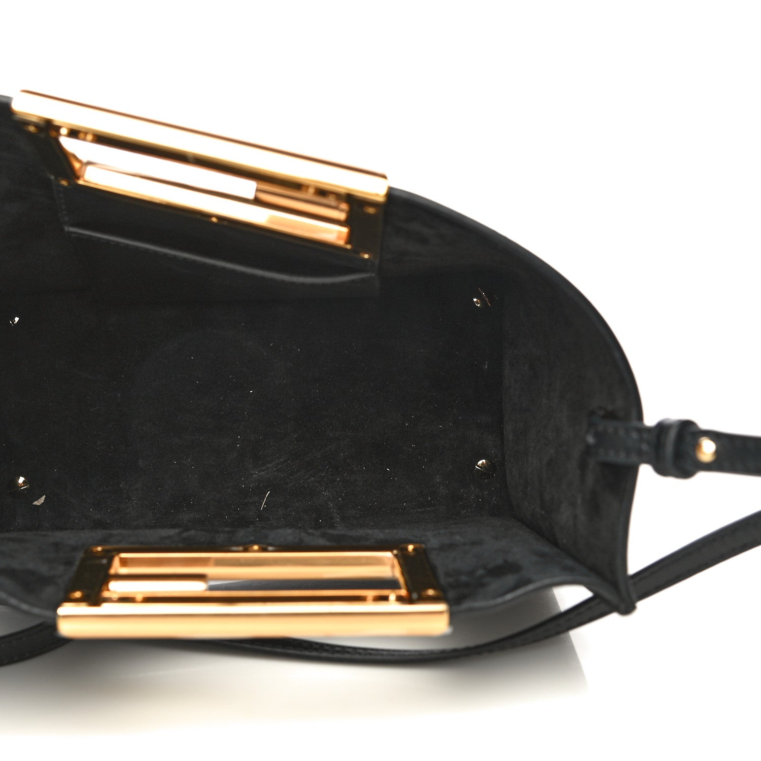 Fendi Vitello King Small Fendi Way Tote Black 4 of 10