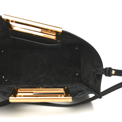 Fendi Vitello King Small Fendi Way Tote Black 4 of 10