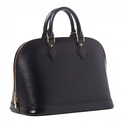 Louis Vuitton Epi Alma PM Black 2 of 8