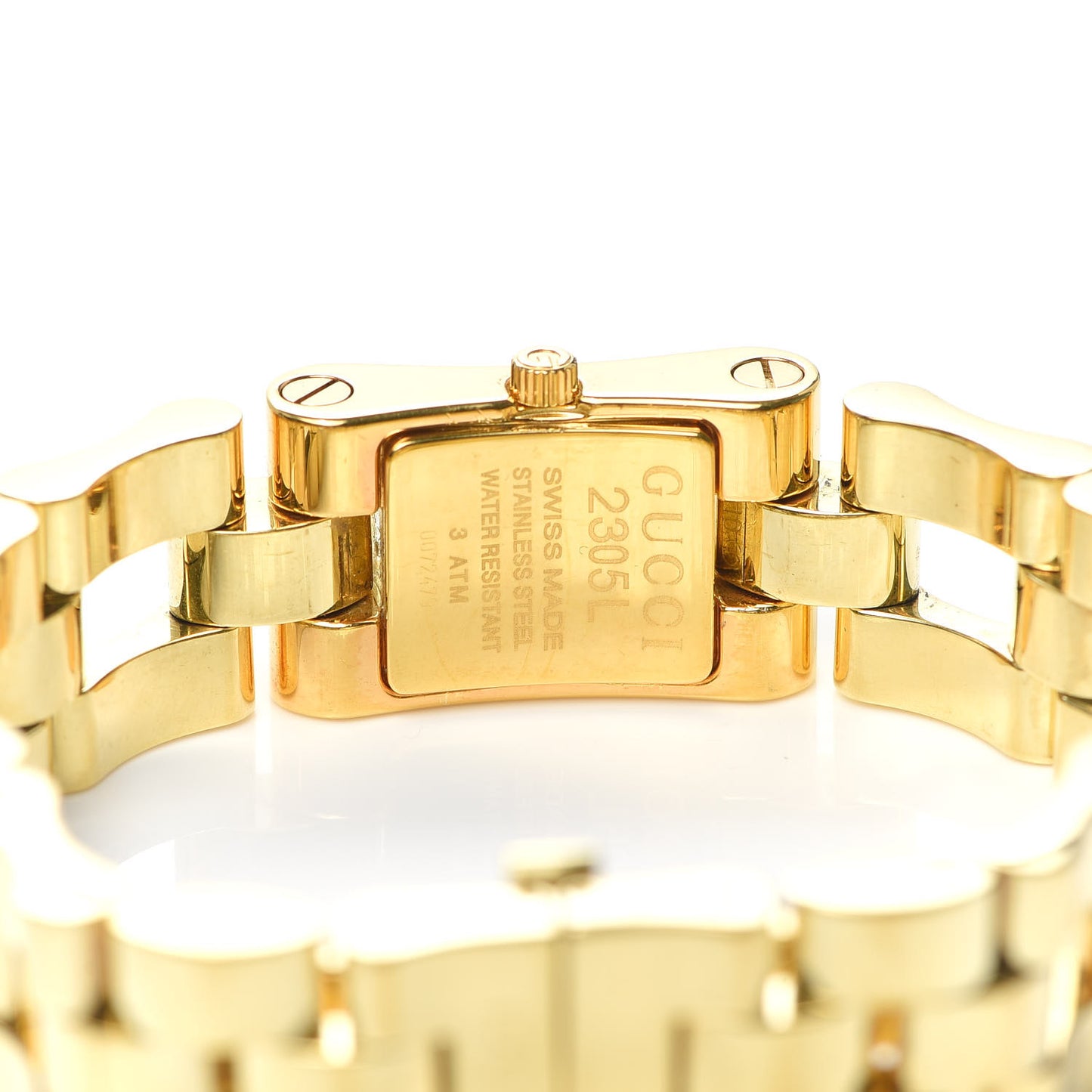 Stainless Steel 17mm 2305L Quartz Watch Gold