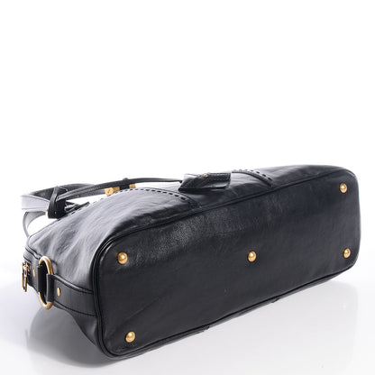 Louis Vuitton Leather Large Muse Black 4 of 10