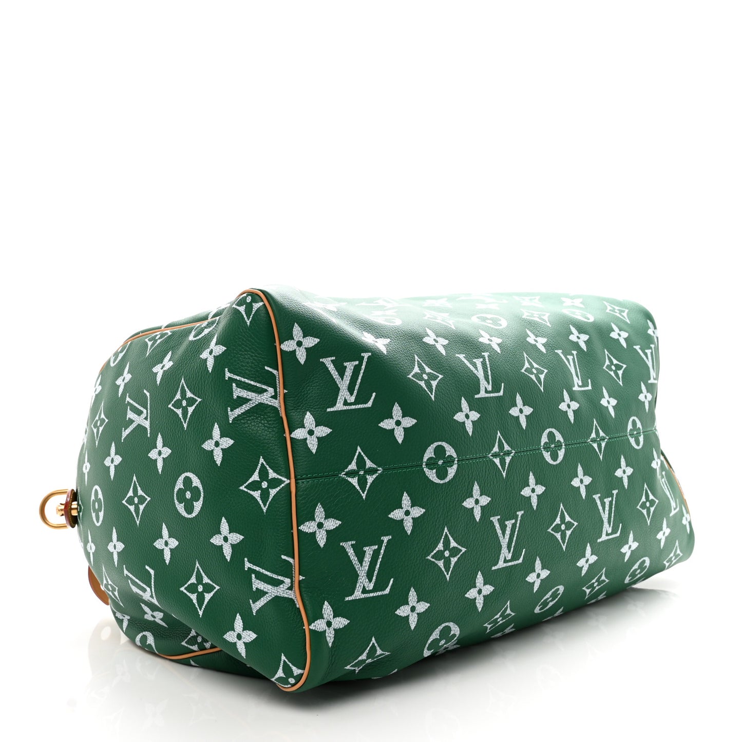 Calfskin Monogram Speedy P9 Bandouliere 40 Green