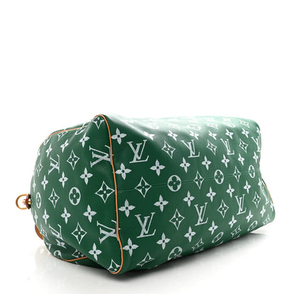 Louis Vuitton Calfskin Monogram Speedy P9 Bandouliere 40 Green 5 of 12