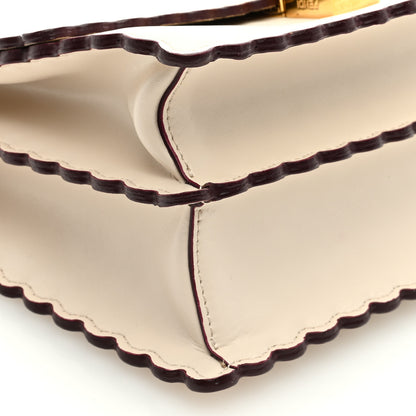 Fendi Vitello Liberty Scalloped Studded Small Kan I Shoulder Bag Camelia 7 of 8