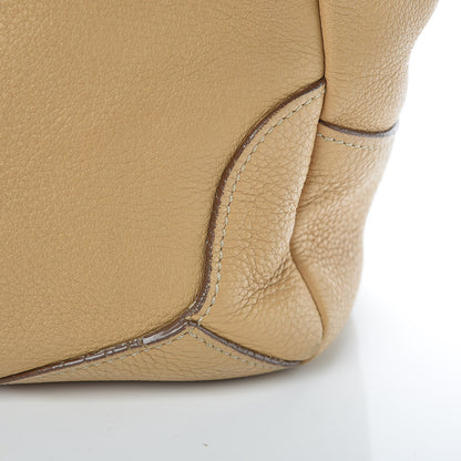 Prada Vitello Daino Side Pocket Hobo Sabbia 19 of 21