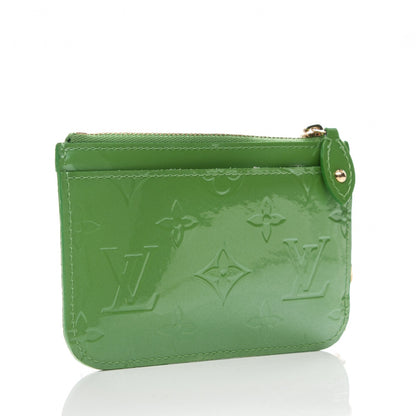 Louis Vuitton Vernis Key Pouch Vert Tonic 3 of 7