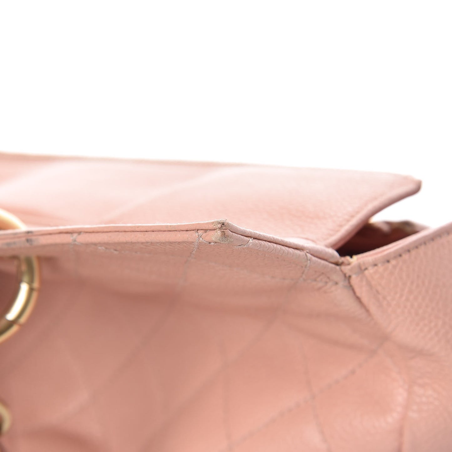 Caviar Quilted Grand Timeless Tote GTT Pink