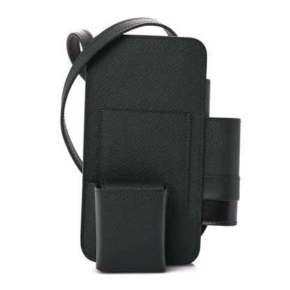 Hermes Epsom Hermesway Phone Case Black 1 of 12