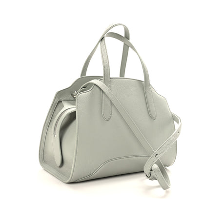 Loro Piana Grained Calfskin Medium Sesia Eucalyptus 4 of 11