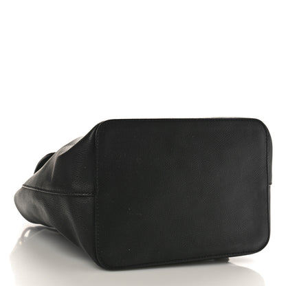 Fendi Vitello Cruise Bi-Color FF 1974 Embossed F is Fendi Drawstring Backpack Black Fragola Maya 4 of 8