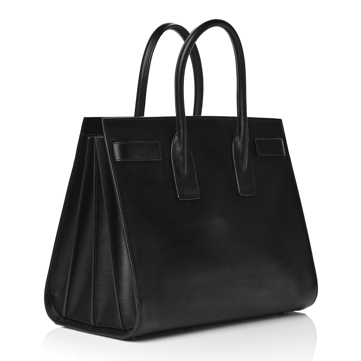 Calfskin Large Sac De Jour Carryall Black