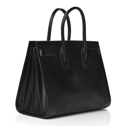 Saint Laurent Calfskin Large Sac De Jour Carryall Black 3 of 11