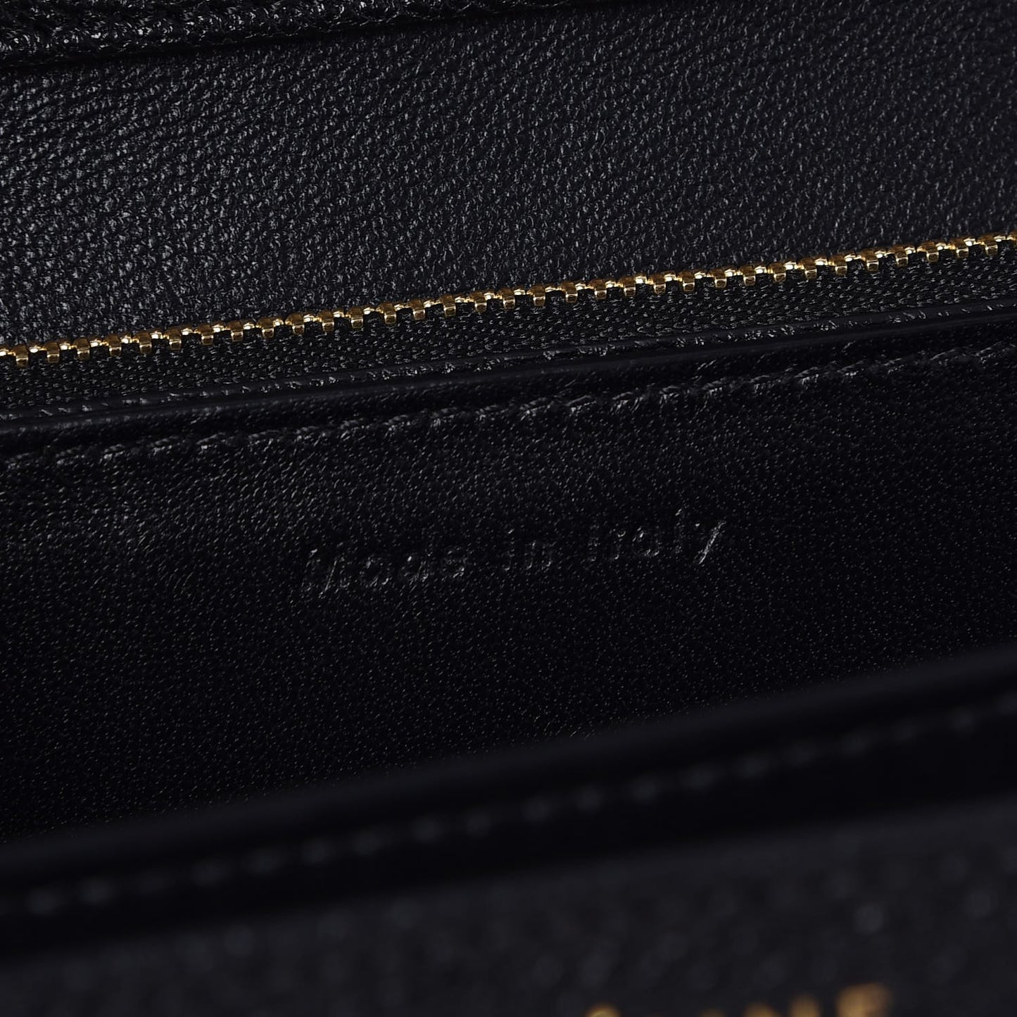 Goatskin Medium Classic Box Flap Bag Black
