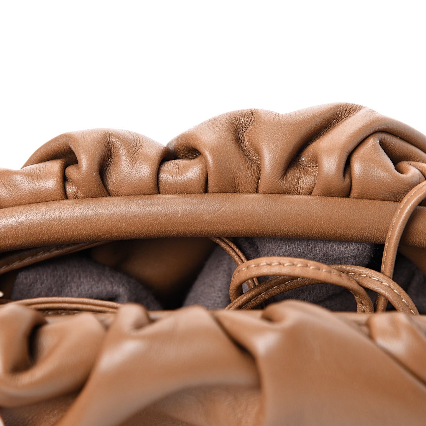 Butter Calfskin The Mini Pouch Camel