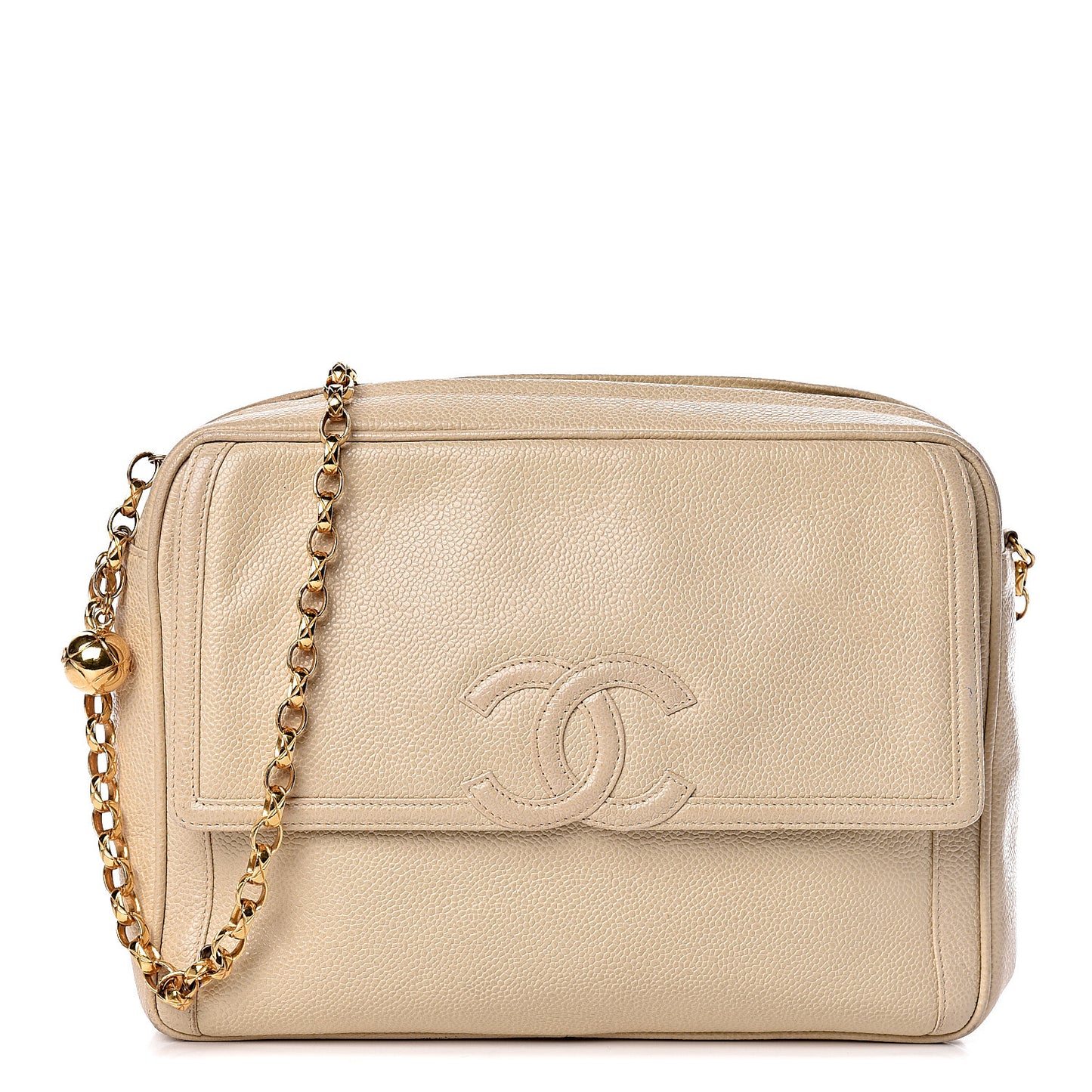 Caviar CC Camera Case Beige