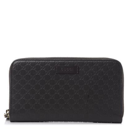 Gucci Microguccissima Zip Around Wallet Testa di Moro 1 of 11