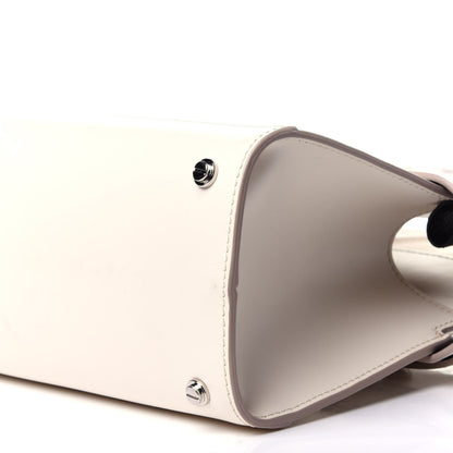 Givenchy Grained Calfskin Mini Horizon Satchel Off White 9 of 11