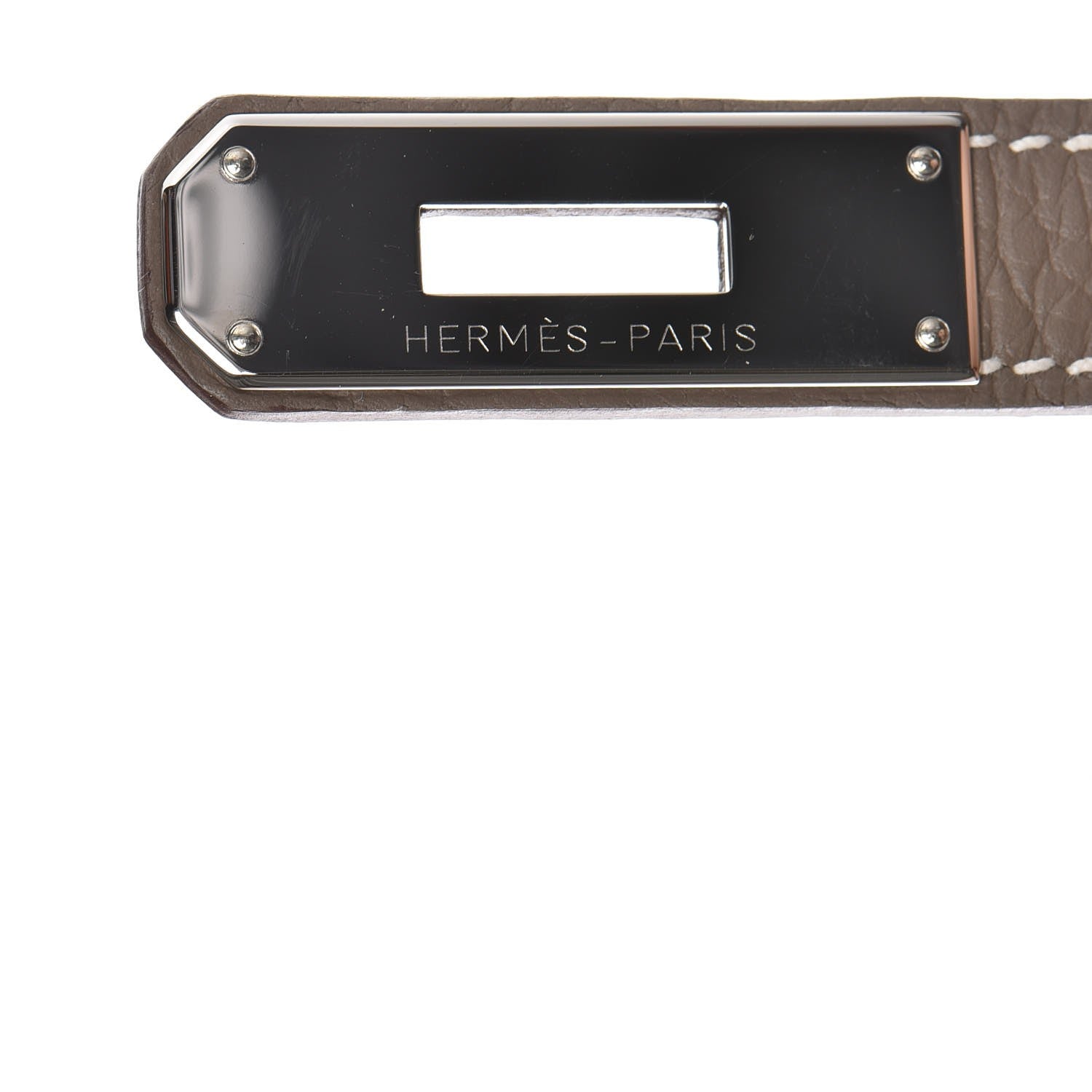Hermes Taurillon Clemence Birkin 35 Etoupe 14 of 29