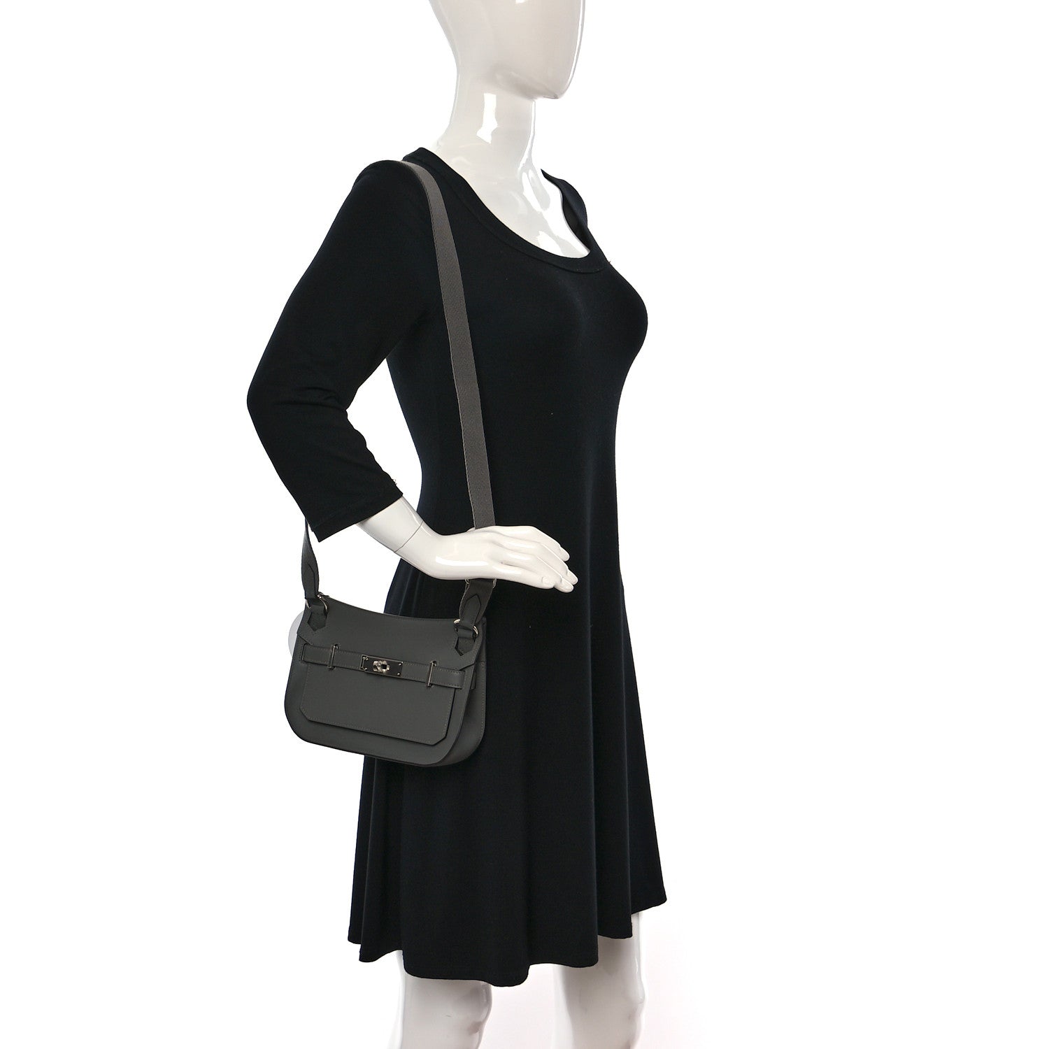 Hermes Swift Mini Jypsiere Gris Meyer 2 of 9