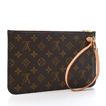 Louis Vuitton Monogram Neverfull MM GM Pochette 2 of 4