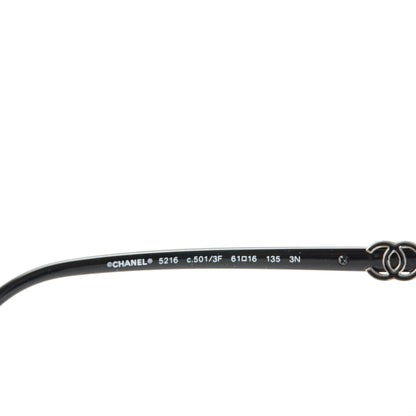 Chanel CC Sunglasses 5216 Black 4 of 4