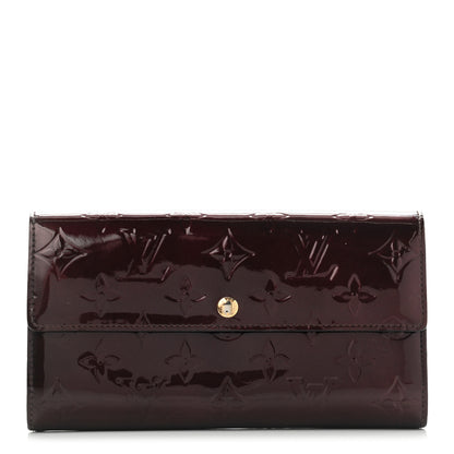Louis Vuitton Vernis Sarah Wallet Amarante 1 of 11