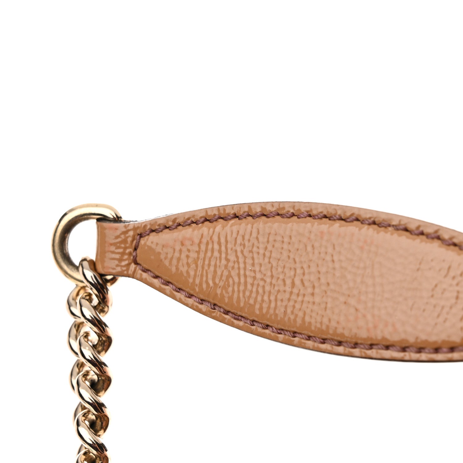 Gucci Vernice Naplack Medium Soho Chain Shoulder Bag Dark Cipria 15 of 15