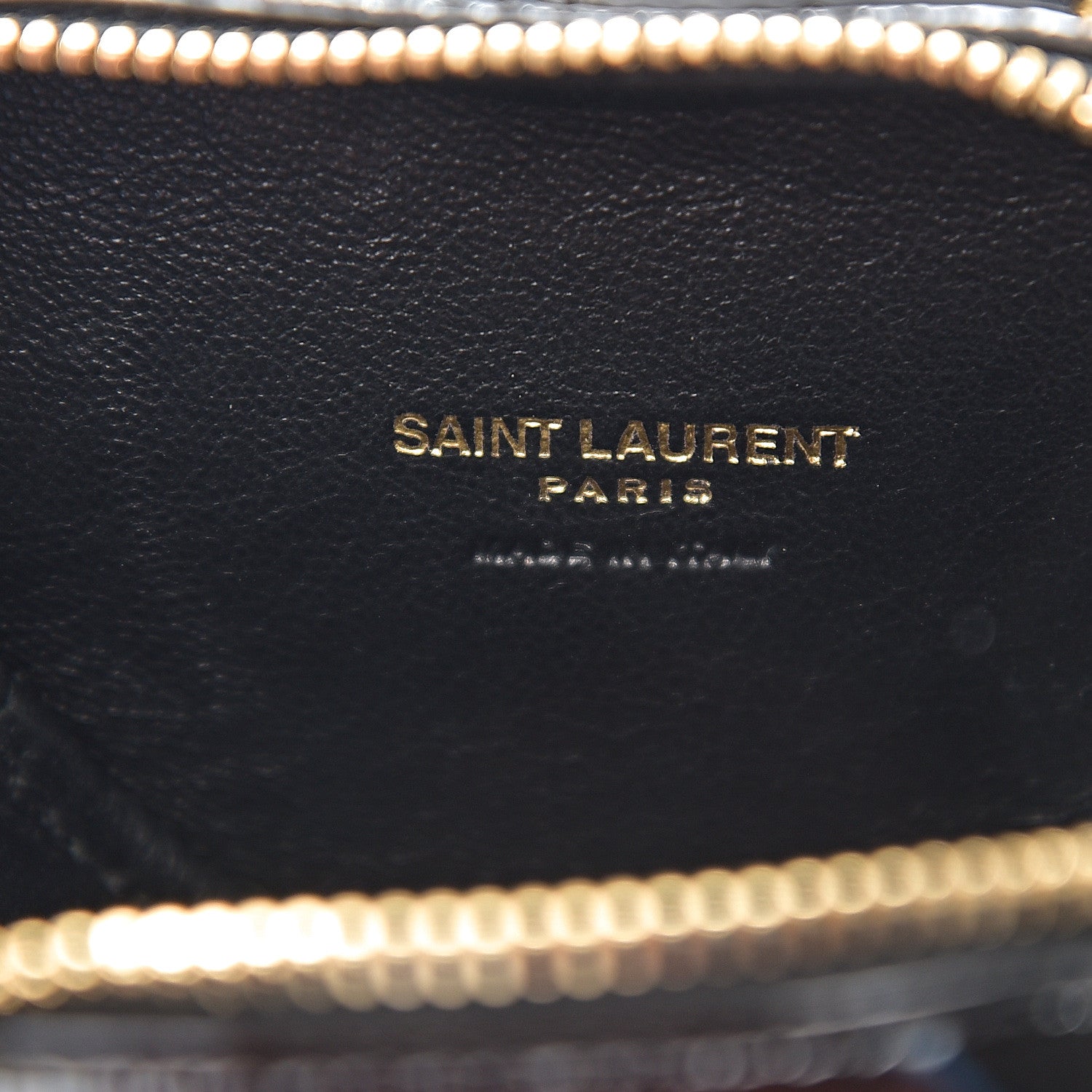 Saint Laurent Patent Small Love Heart Chain Bag Black 5 of 9