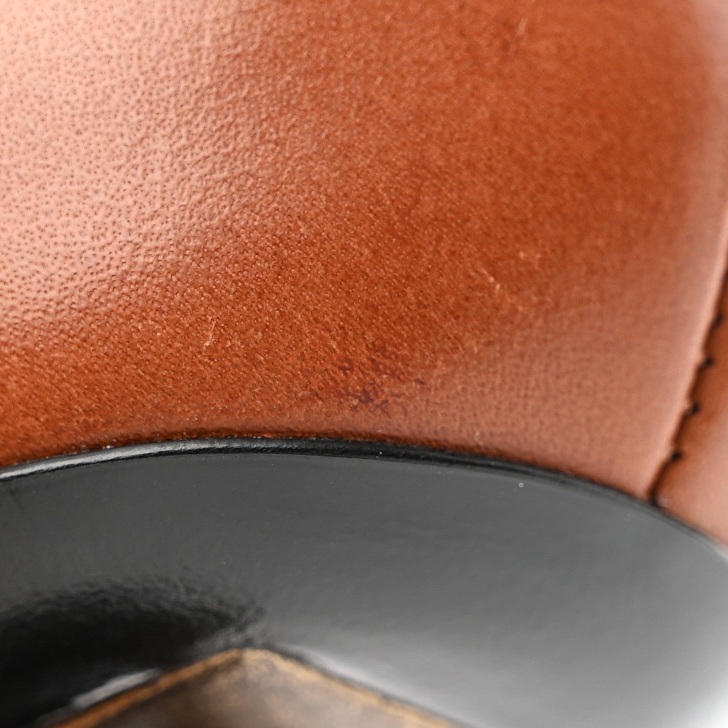 Saint Laurent Calfskin Opyum 85 Sandals 38 Cognac 11 of 14
