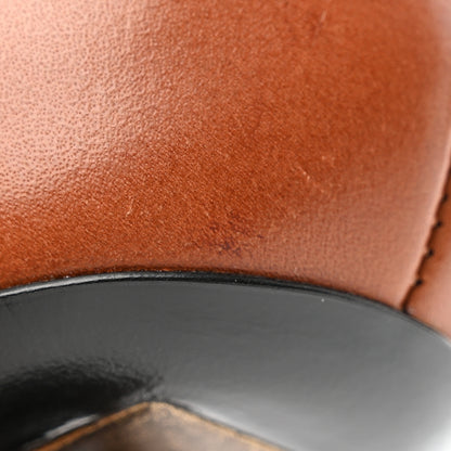 Saint Laurent Calfskin Opyum 85 Sandals 38 Cognac 11 of 14