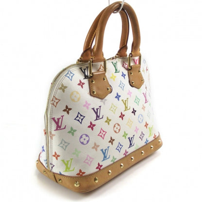 Louis Vuitton Monogram Multicolor Alma White 3 of 9