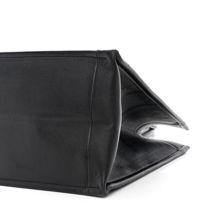 Christian Dior Calfskin Embossed Medium Book Tote Black 10 of 10