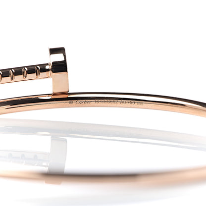 Cartier 18K Pink Gold Small Juste Un Clou Bracelet 16 4 of 5