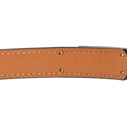 Hermes Epsom Quadrige Kelly Pocket 18 Belt Black 6 of 6