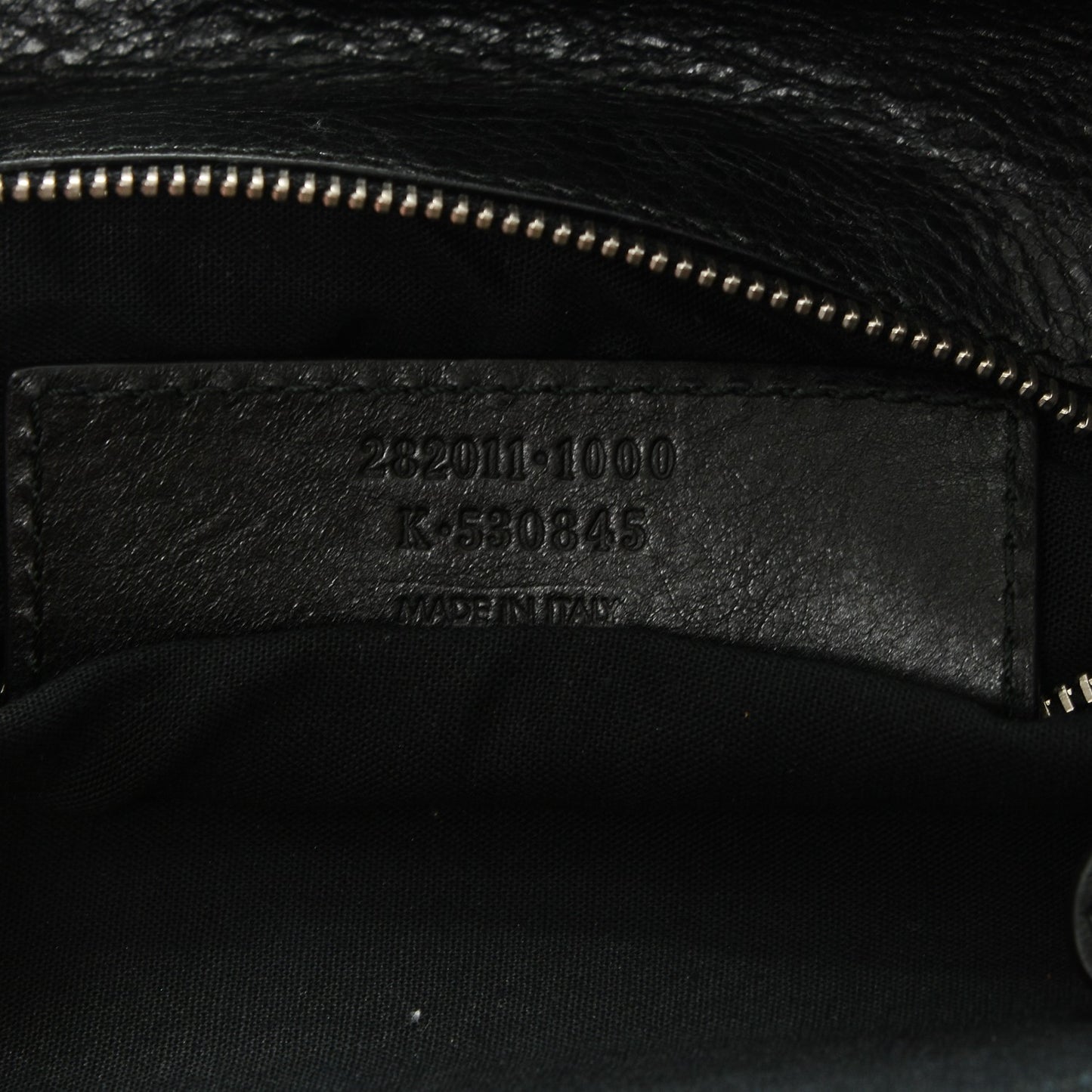 Agneau Giant 12 Silver Hardware Envelope Clutch Black