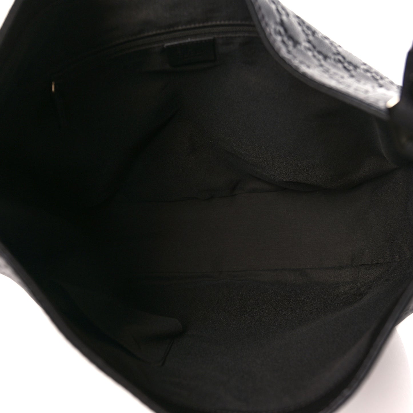 Guccissima Large New Ladies Web Hobo Black