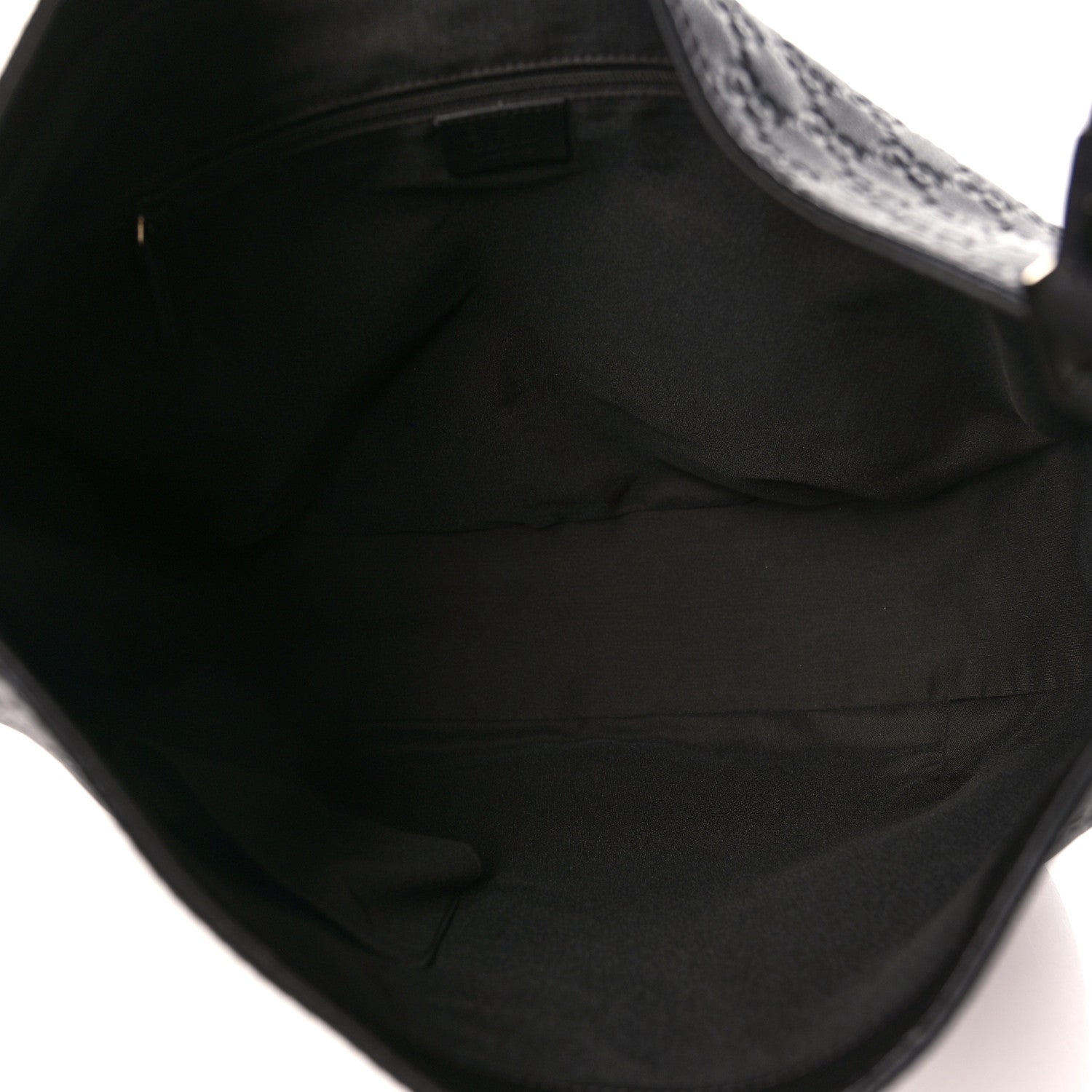 Gucci Guccissima Large New Ladies Web Hobo Black 5 of 9