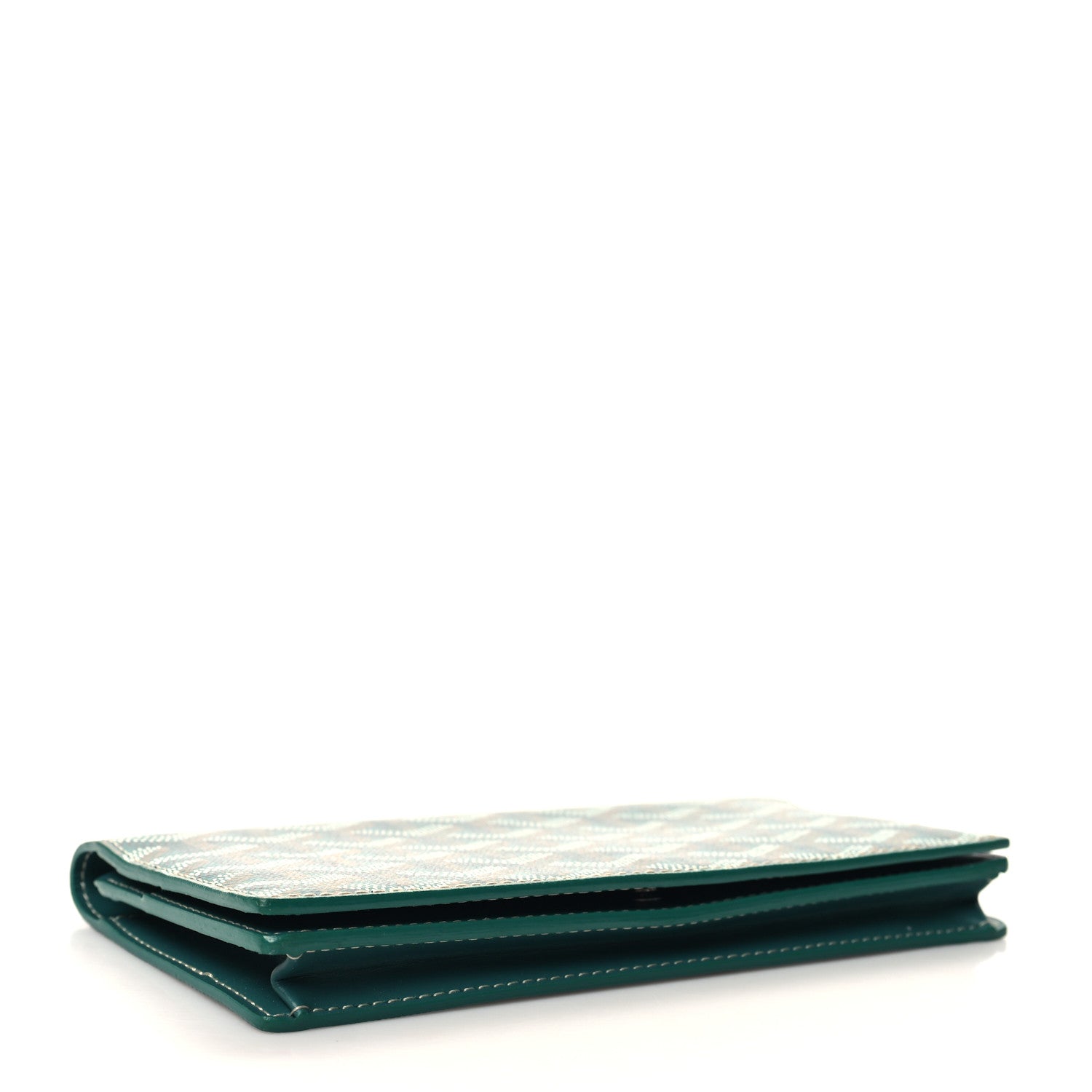 Goyard Goyardine Richelieu Wallet Green 4 of 9