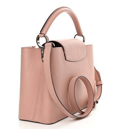 Louis Vuitton Taurillon Capucines PM Magnolia 3 of 10