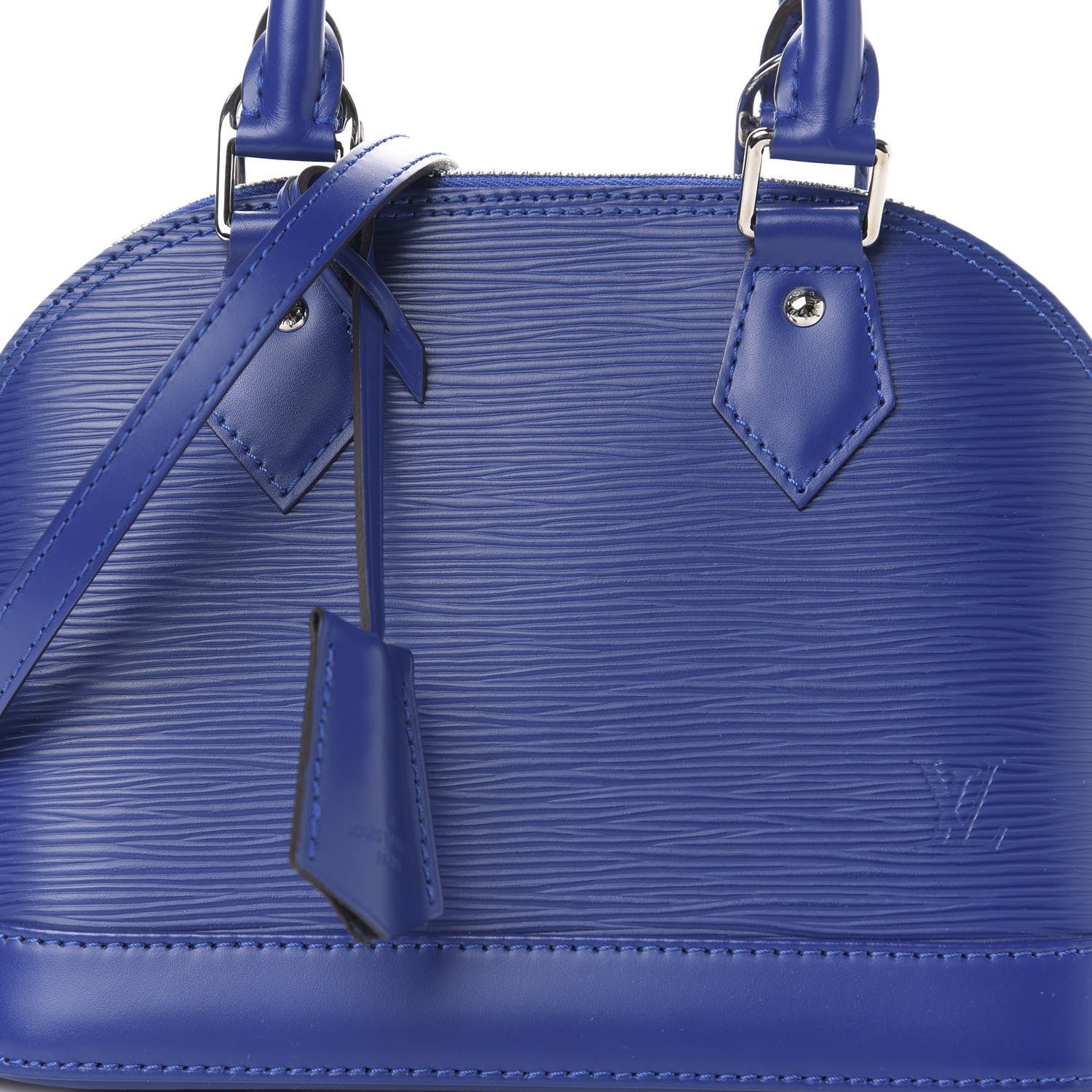 Louis Vuitton Epi Alma BB Blueberry 10 of 10