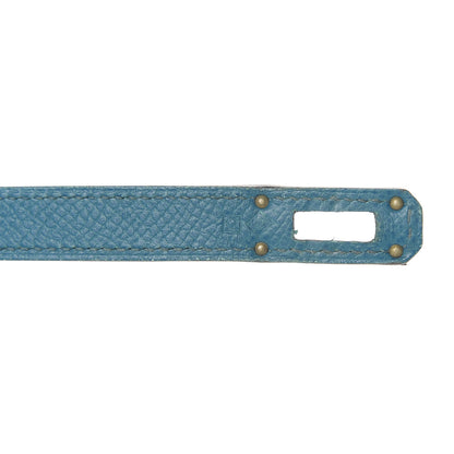 Hermes Epsom Kelly Longue Wallet Bleu Izmir 7 of 8