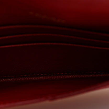 Prada Saffiano Envelope Wallet Red 5 of 7