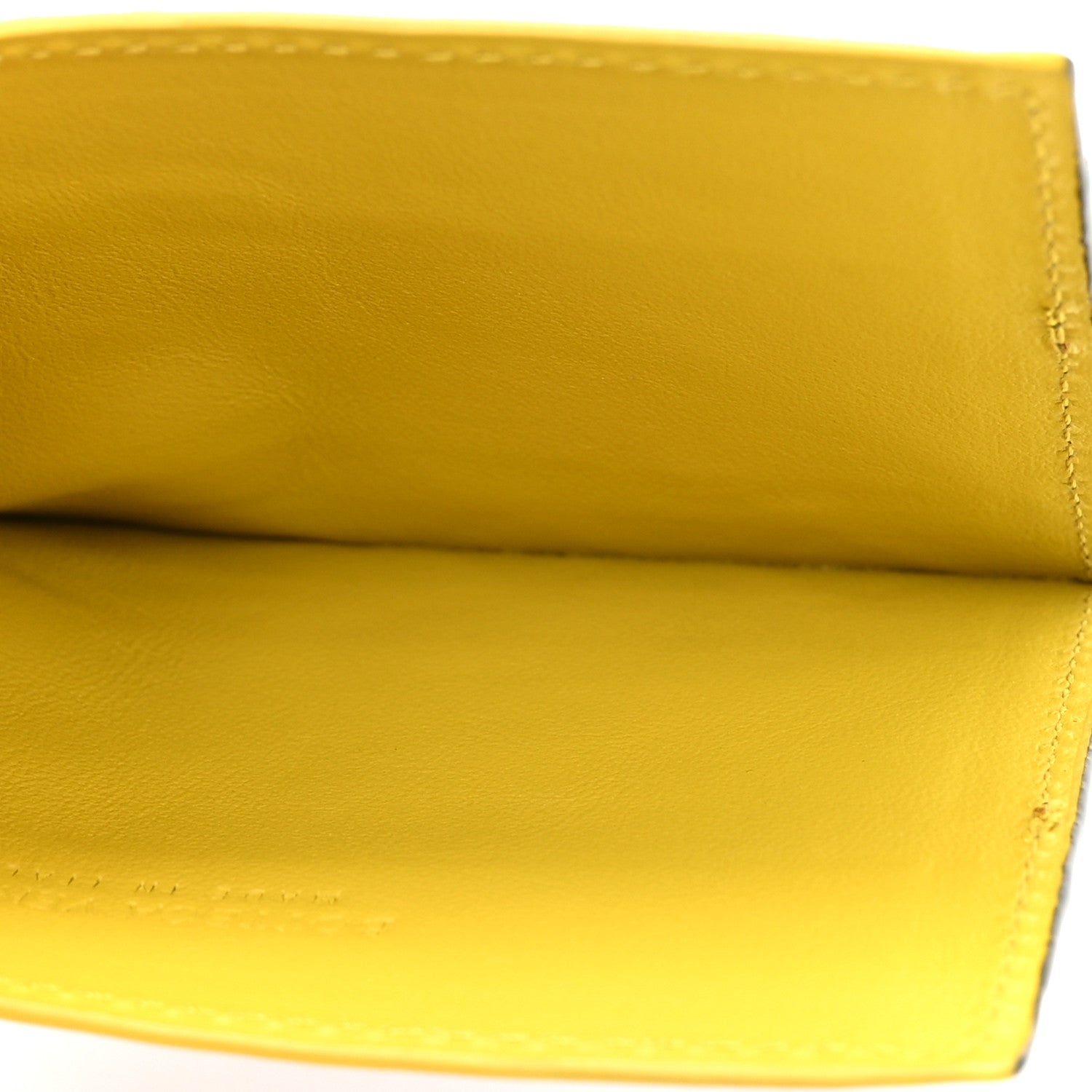 Bottega Veneta Nappa Intrecciato Card Holder Yellow Grey 5 of 8