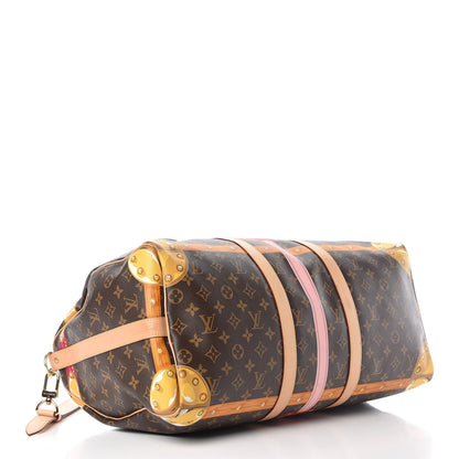 Louis Vuitton Monogram Summer Trunks Keepall Bandouliere 50 4 of 15
