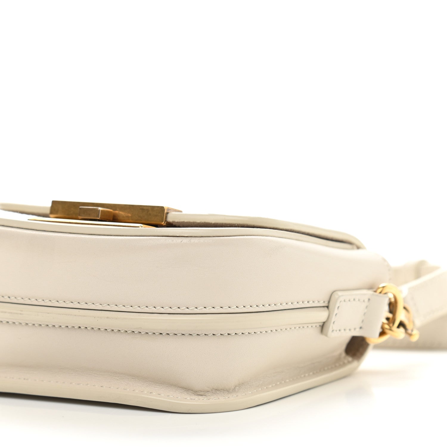Saint Laurent Smooth Calfskin Mini Betty Satchel Ivory 8 of 12
