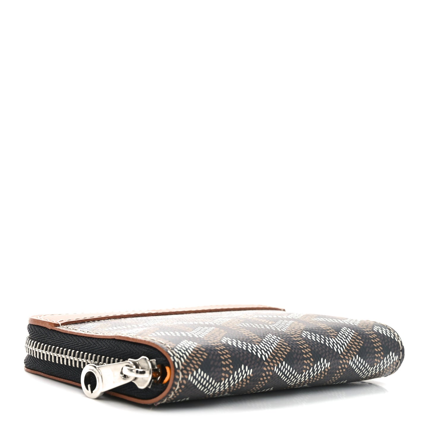 Goyardine Matignon Porte Monnaei Wallet Black Gold