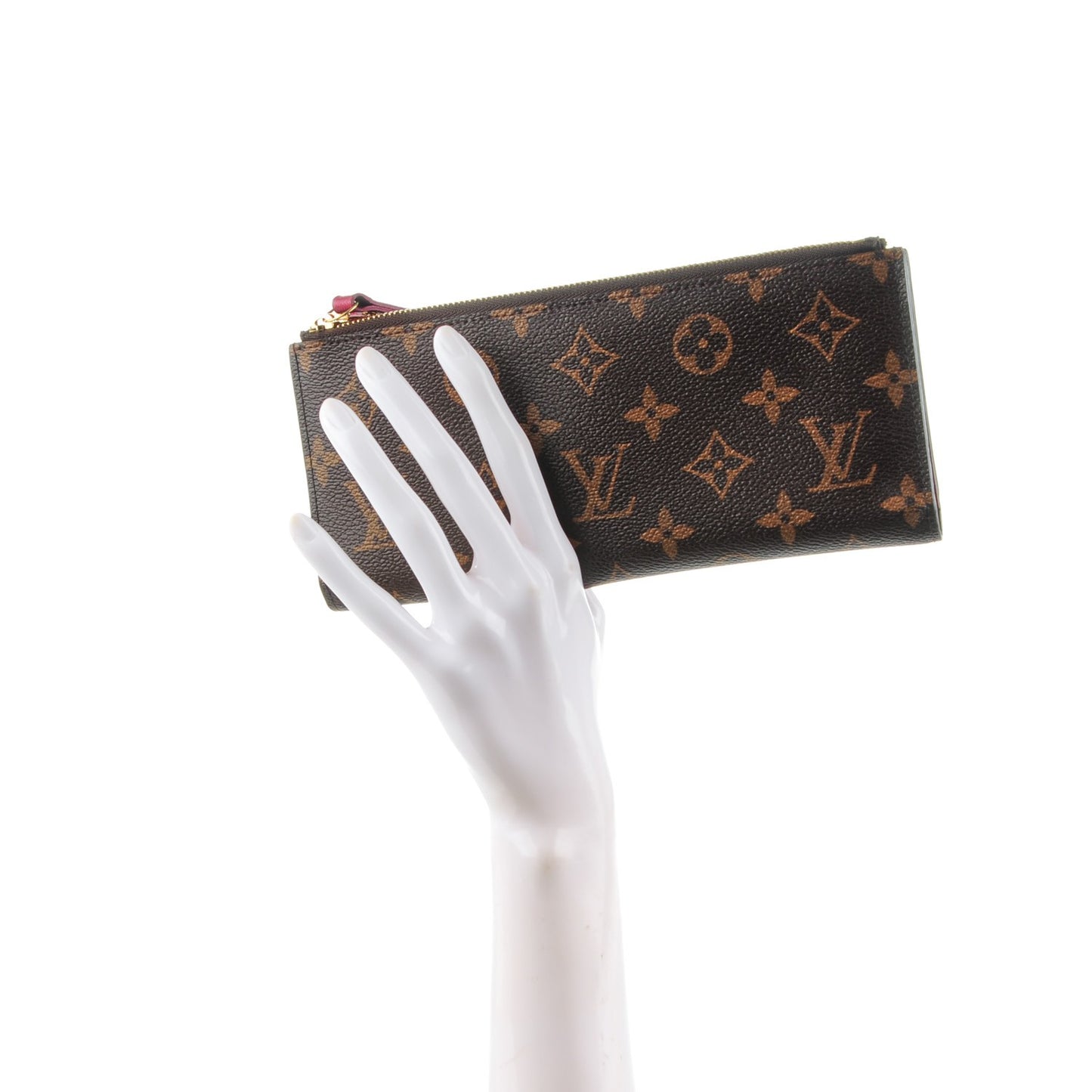 Monogram Adele Wallet Fuchsia